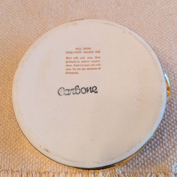 Vintage Hall Golden Globe Carbone covered casserole - Picture 10 of 13
